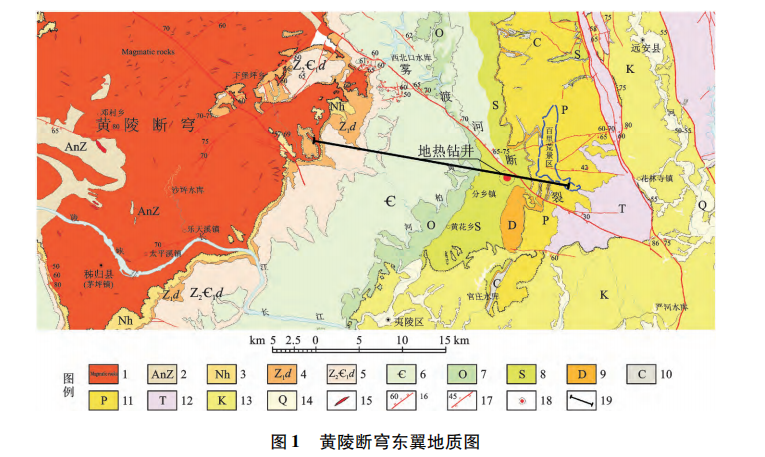 宜昌市百里荒一帶地熱資源形成條件及開發(fā)利用-地大熱能